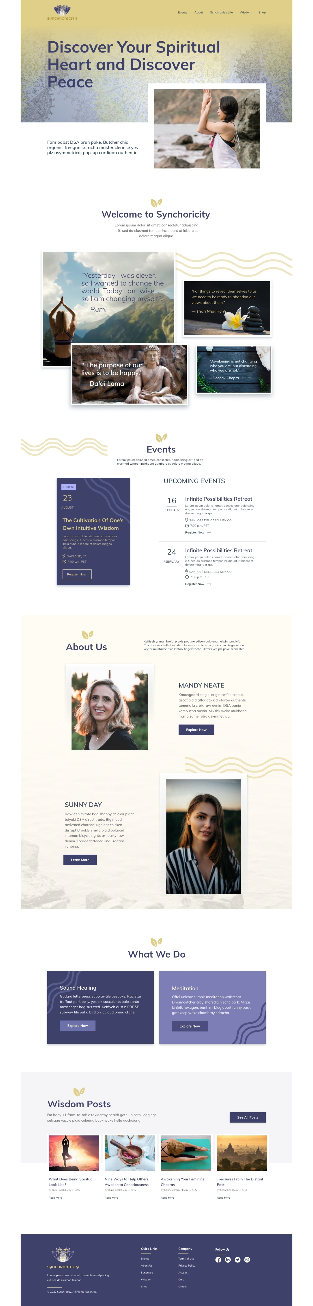 Web Design by Cathy McClure for this project | Design #28996528