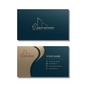 Equip Maintain | Diseño de Tarjeta de Presentación por Akki15