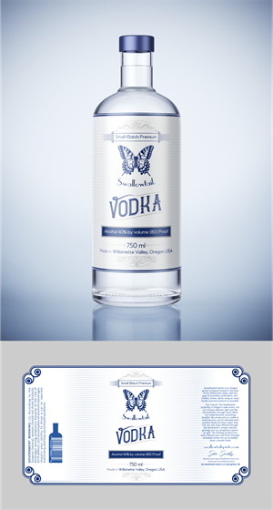 Label Design by Jose Loaiza for Swallowtail Spirits LLC | Design: #28983788