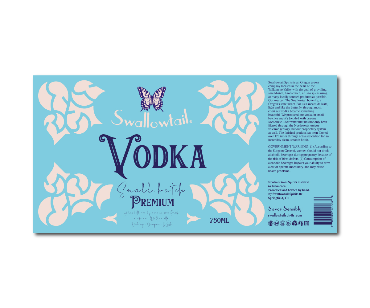Label Design by oltredisegno for Swallowtail Spirits LLC | Design #28982465
