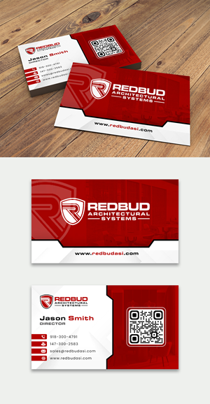 Redbud Architectural Systems Business Card | Business Card Design by debdesign