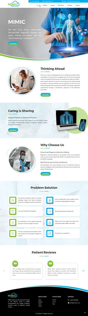 Web Design by pb for this project | Design: #28977098