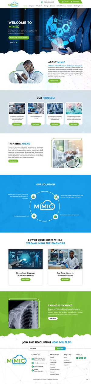 Web Design by pb for this project | Design: #28977101