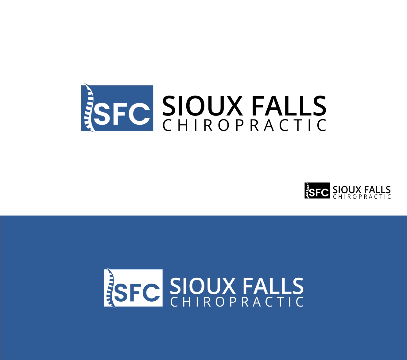 Diseño de Logo por GI ART para Sioux Falls Chiropractic  | Diseño #29008018