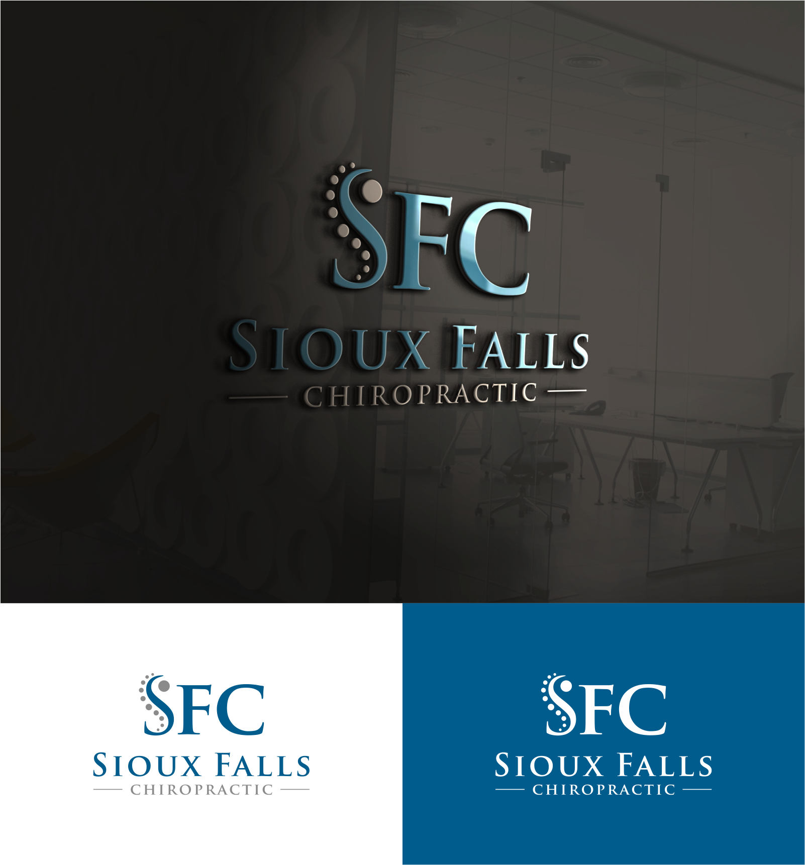 Diseño de Logo por art_rebel para Sioux Falls Chiropractic  | Diseño #29009270