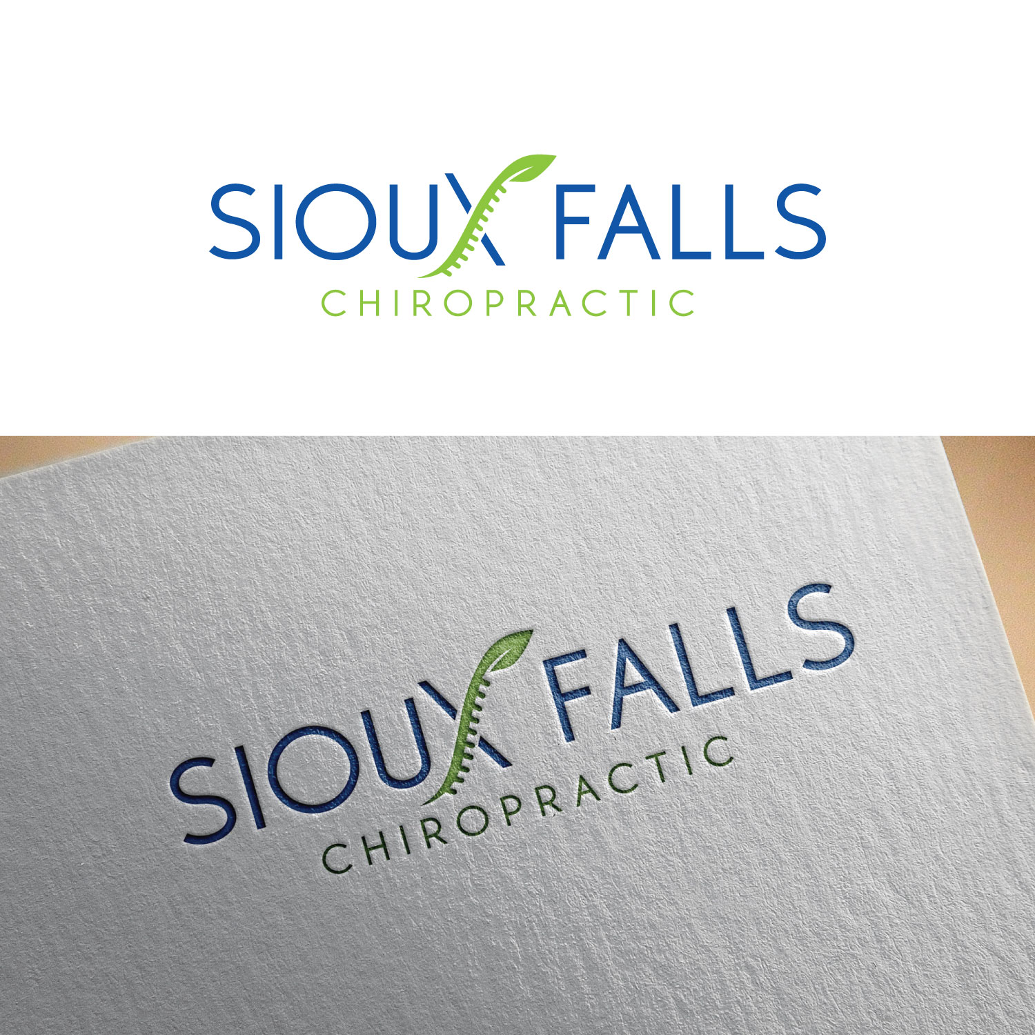 Diseño de Logo por LAXMI DESIGNHUB para Sioux Falls Chiropractic  | Diseño #28975223