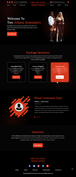 Web Design by pb for this project | Design: #28983530