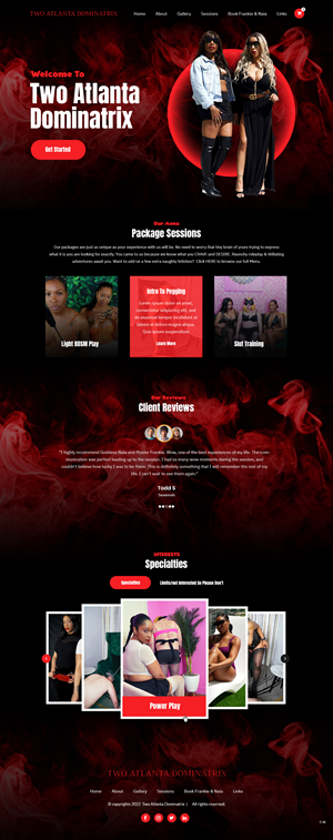 Create a MAIN PAGE that is so enticing they won't say no. -Pro Dom website | Web-Design von pb