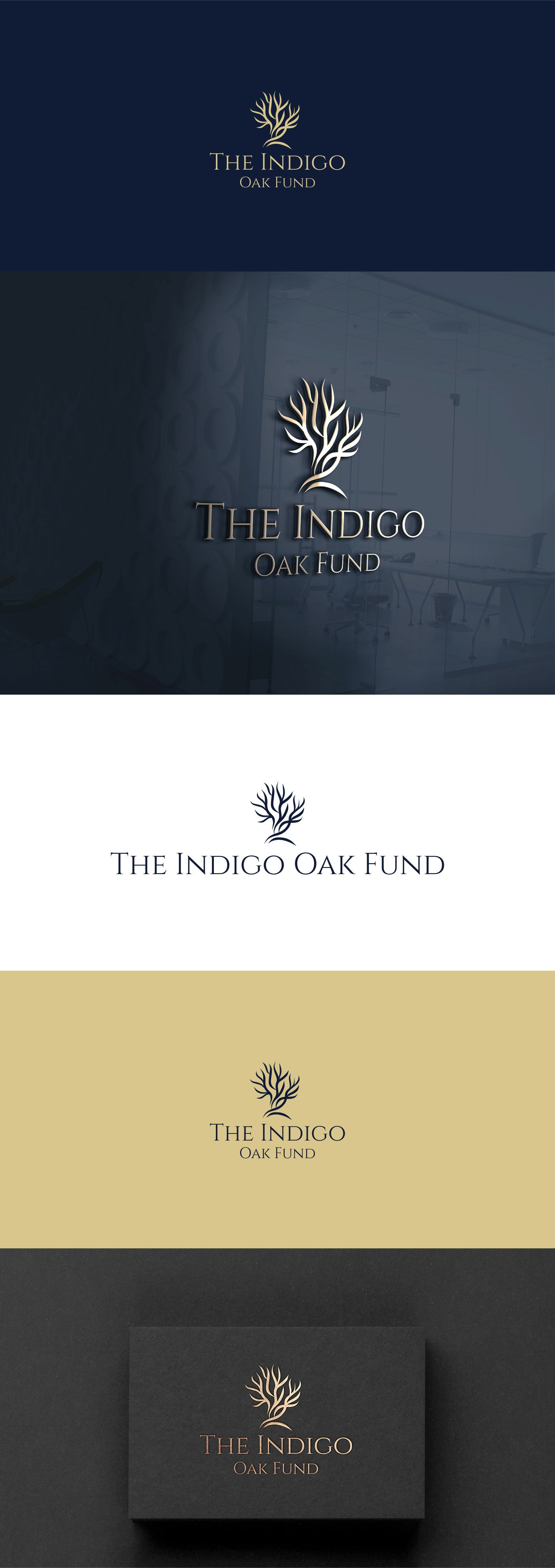 Diseño de Logo por ARA Branding para The Indigo Oak Fund | Diseño #28979881