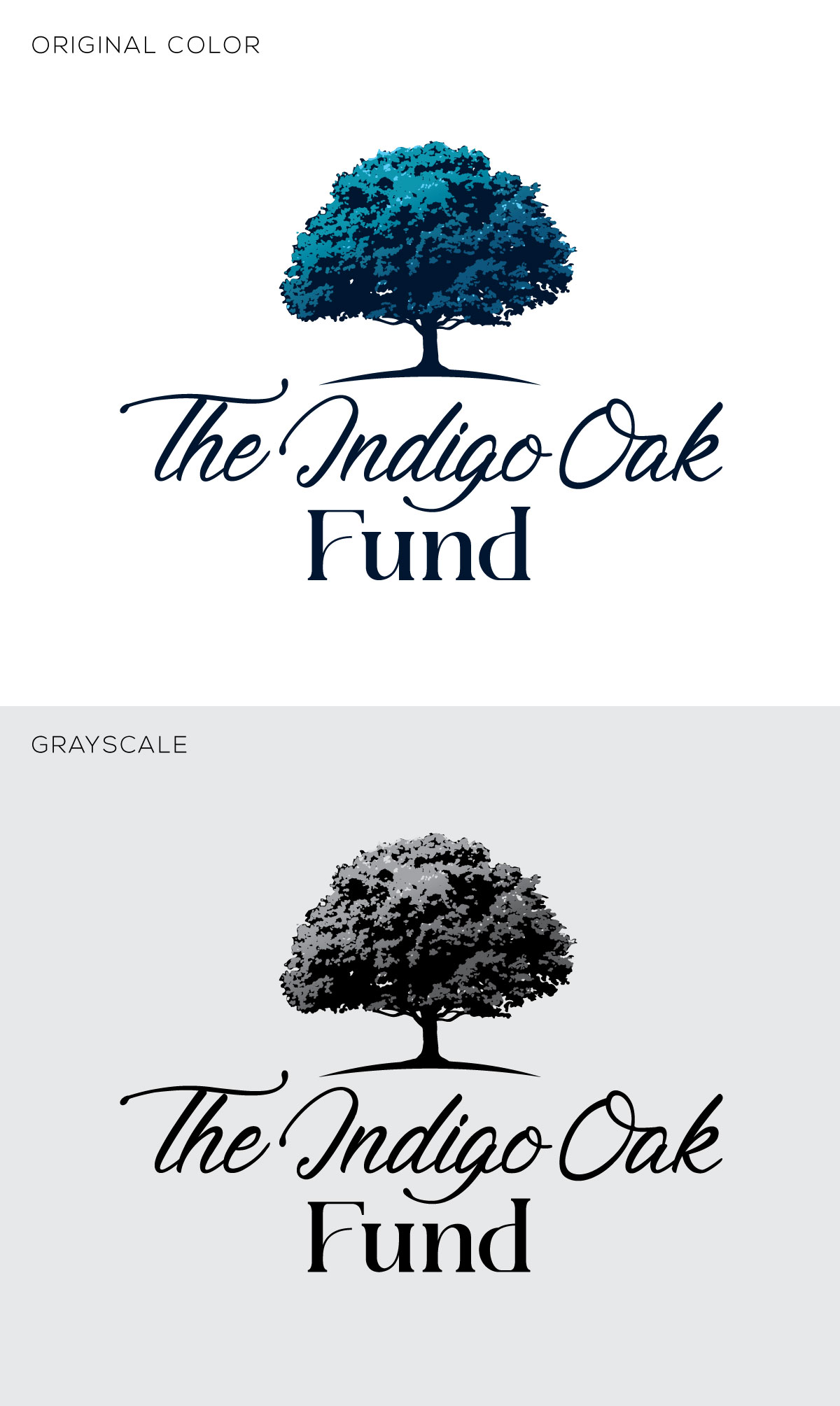 Logo Design by Ansh Design for The Indigo Oak Fund | Design #28979685