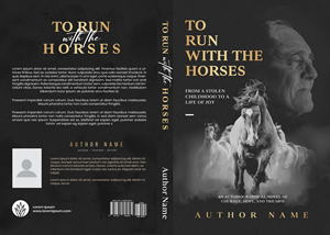 To Run With Horses (Book Cover) | Book Cover Design by Akhtanbed