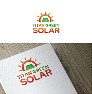 Logo Design by creative Sujsa for Titan Green Solar | Design: #28974536