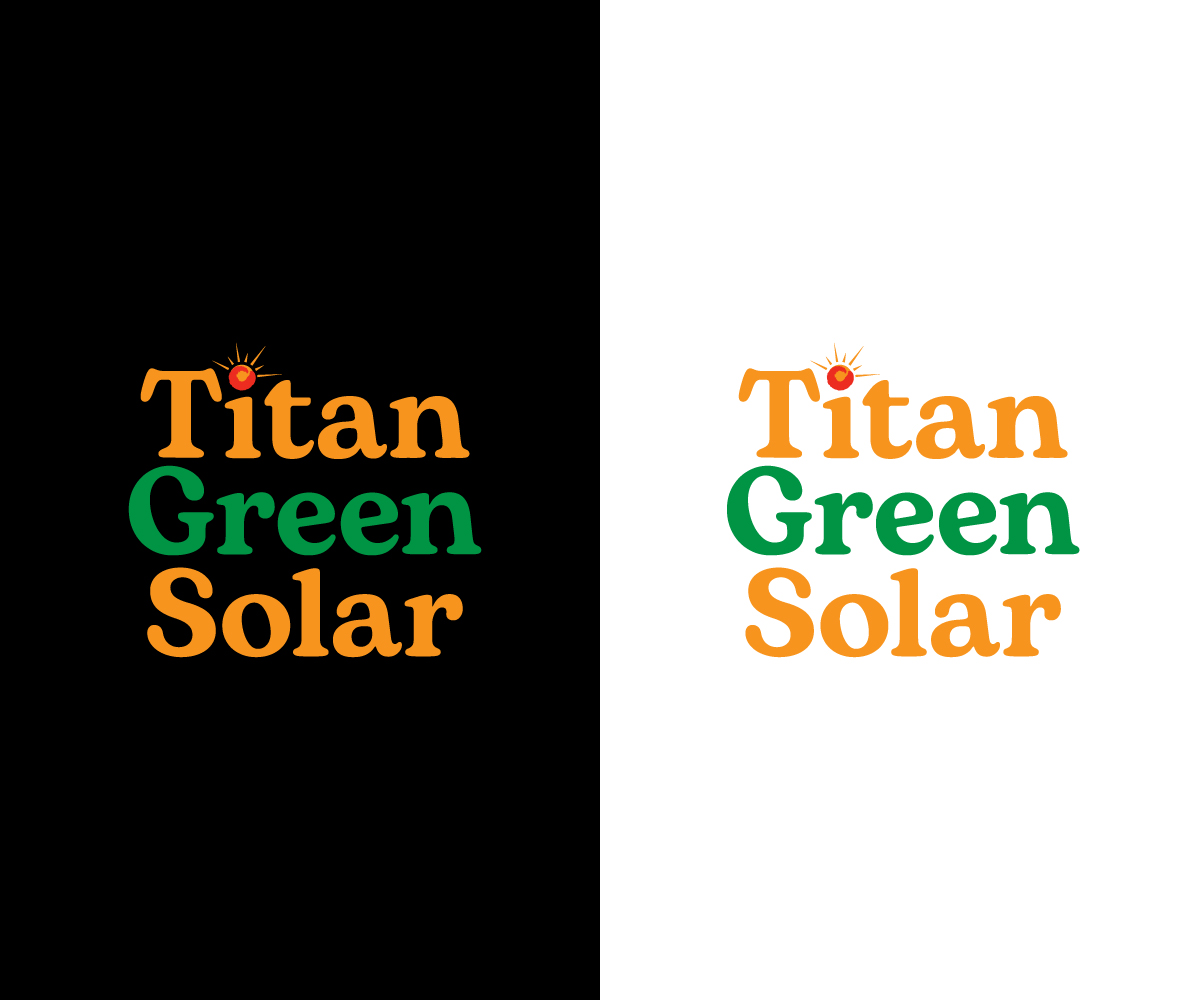 Logo Design by Kavth for Titan Green Solar | Design #28979897