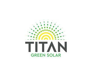 Logo Design by AkaiJishin for Titan Green Solar | Design: #28986216