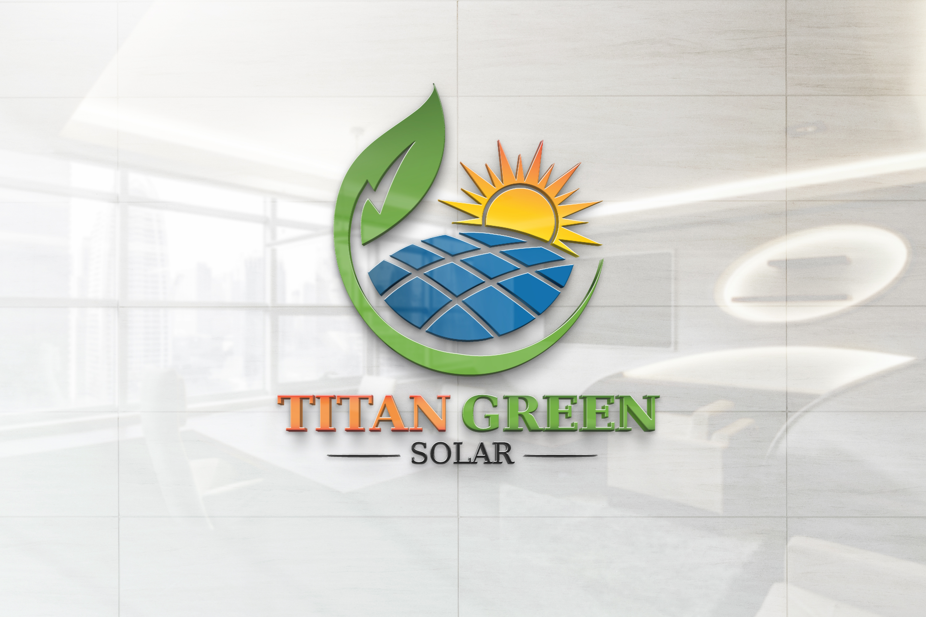 Diseño de Logo por Sun Creative para Titan Green Solar | Diseño #28975991