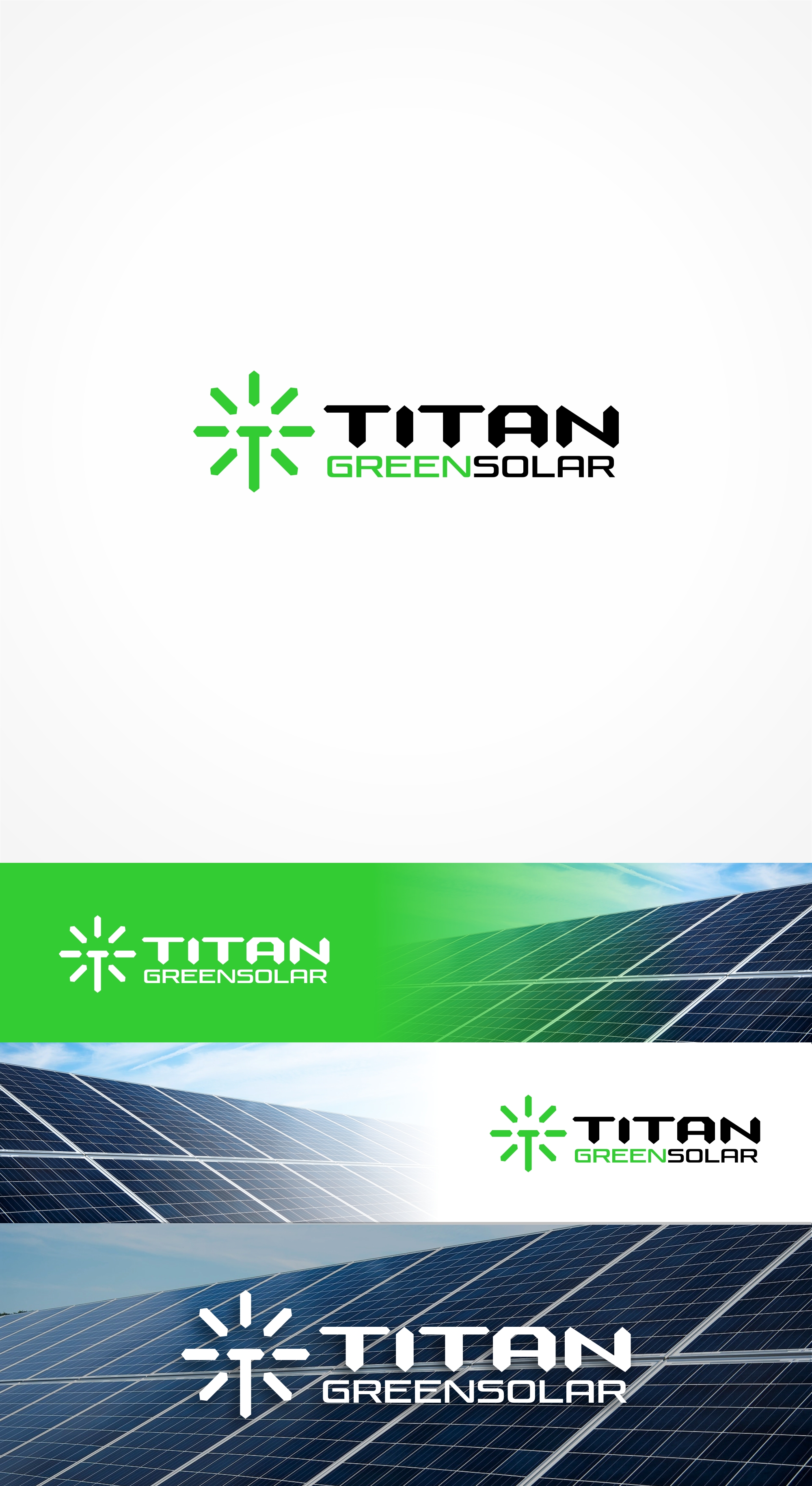 Logo Design by hamkur for Titan Green Solar | Design #28973695