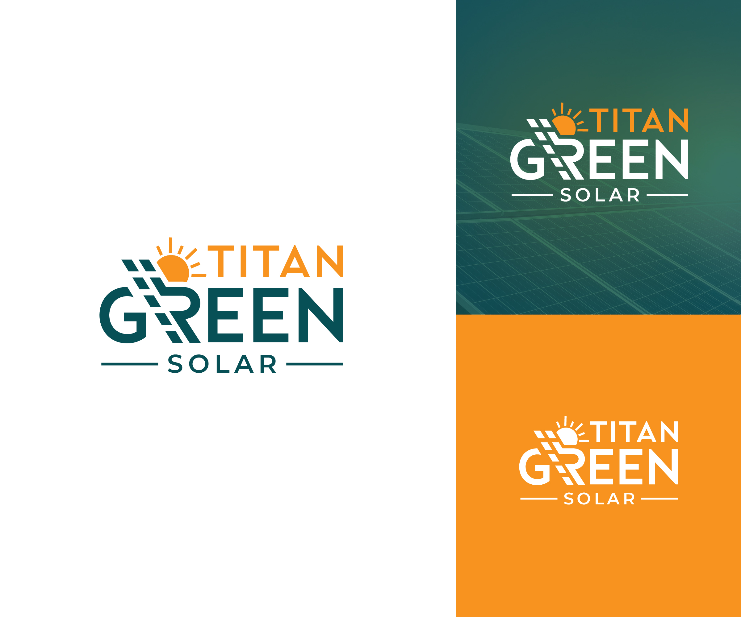 Logo Design by ecorokerz for Titan Green Solar | Design #28973365