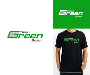 Logo Design by ecorokerz for Titan Green Solar | Design: #28974733