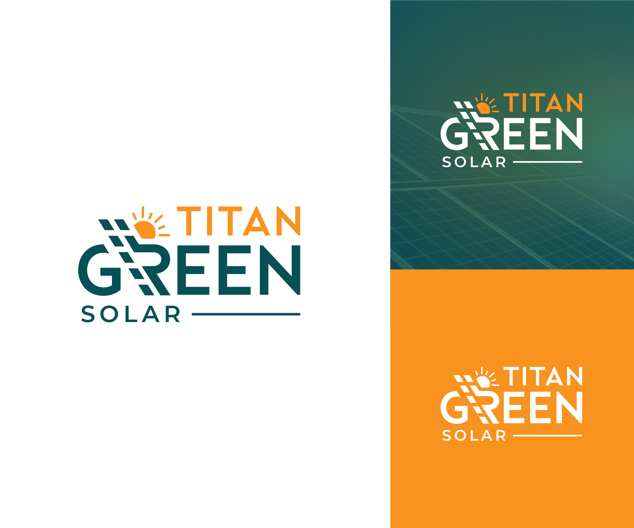 Logo Design by ecorokerz for Titan Green Solar | Design #28974784