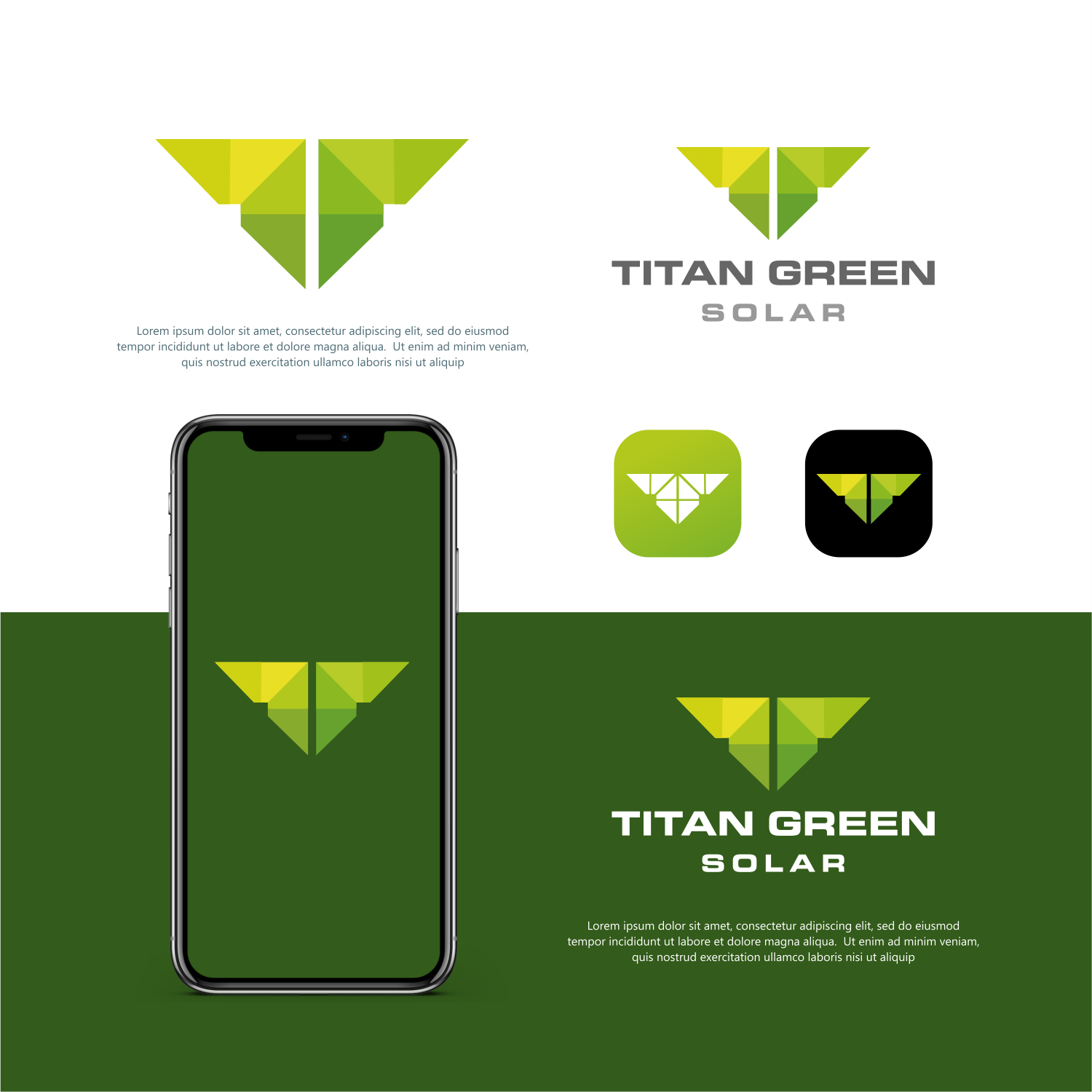 Logo Design by ThiagoB for Titan Green Solar | Design #28976238
