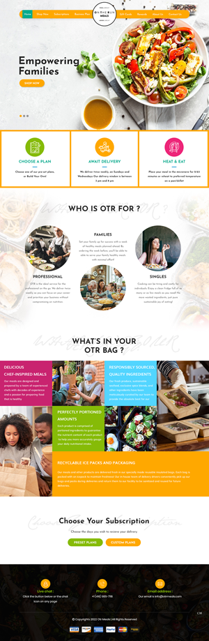 Web Design by pb for this project | Design #28983444