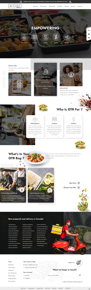 Web Design by pb for this project | Design: #28983446