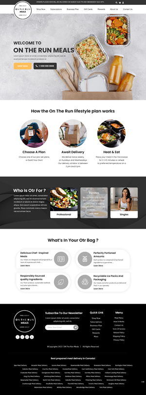Web Design by pb for this project | Design: #28983454