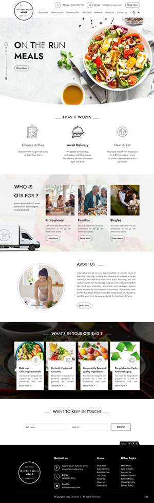 Web Design by pb for this project | Design: #28983460