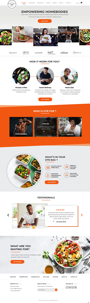 Web Design by pb for this project | Design: #28983463