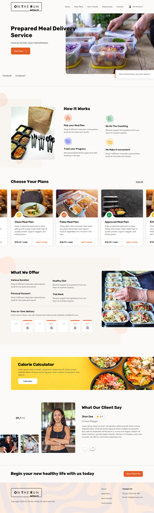 Web Design by Sujit Banerjee for this project | Design #28986068