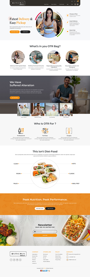Web Design by sai.designer87 for this project | Design #28984067