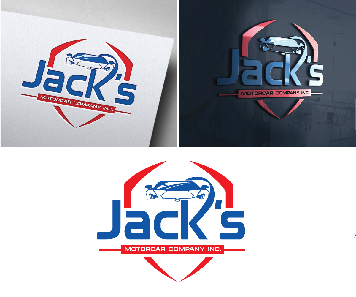 Logo Design by Om Namah Shivay for Jack's Ford Inc. | Design #29002452