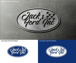 Logo Design by RS_Design for Jack's Ford Inc. | Design: #28992623
