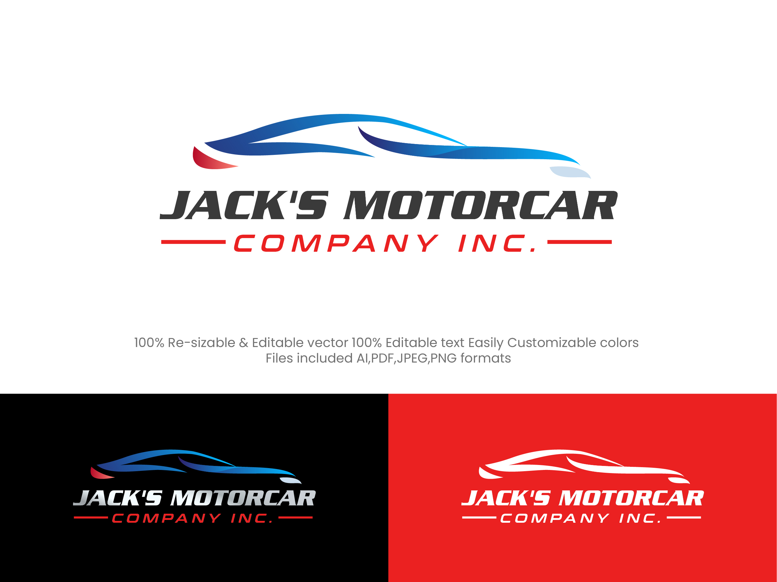 Logo Design by Virgo Designs for Jack's Ford Inc. | Design: #29023050