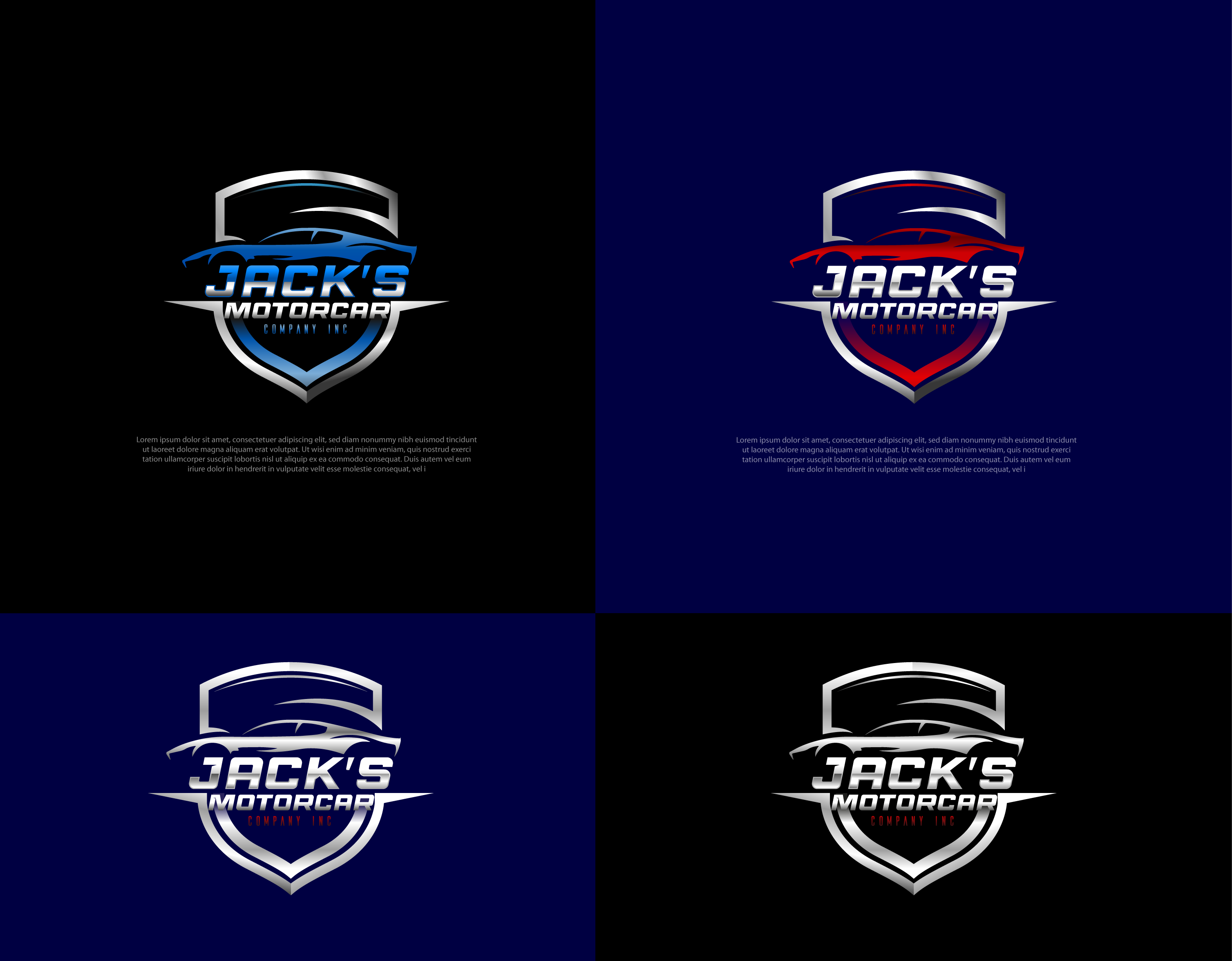 Logo Design by Alpha design for Jack's Ford Inc. | Design #28993172