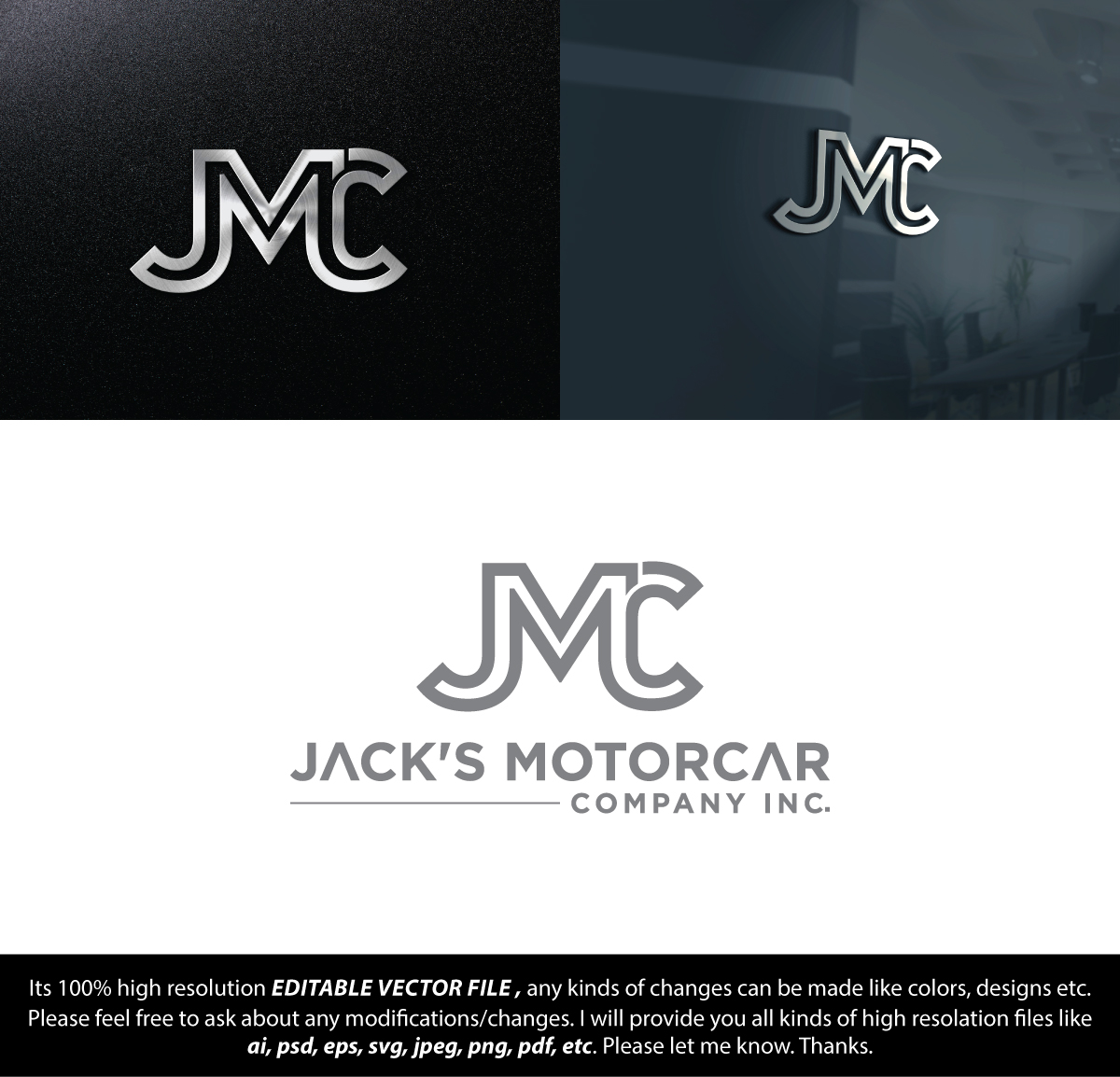 Logo Design by FireflyArt for Jack's Ford Inc. | Design #28977947