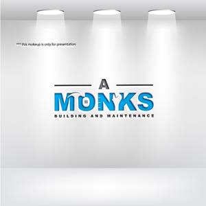 Logo-Design von RS_Design für A Monks Building and Maintenance  | Design: #28972213