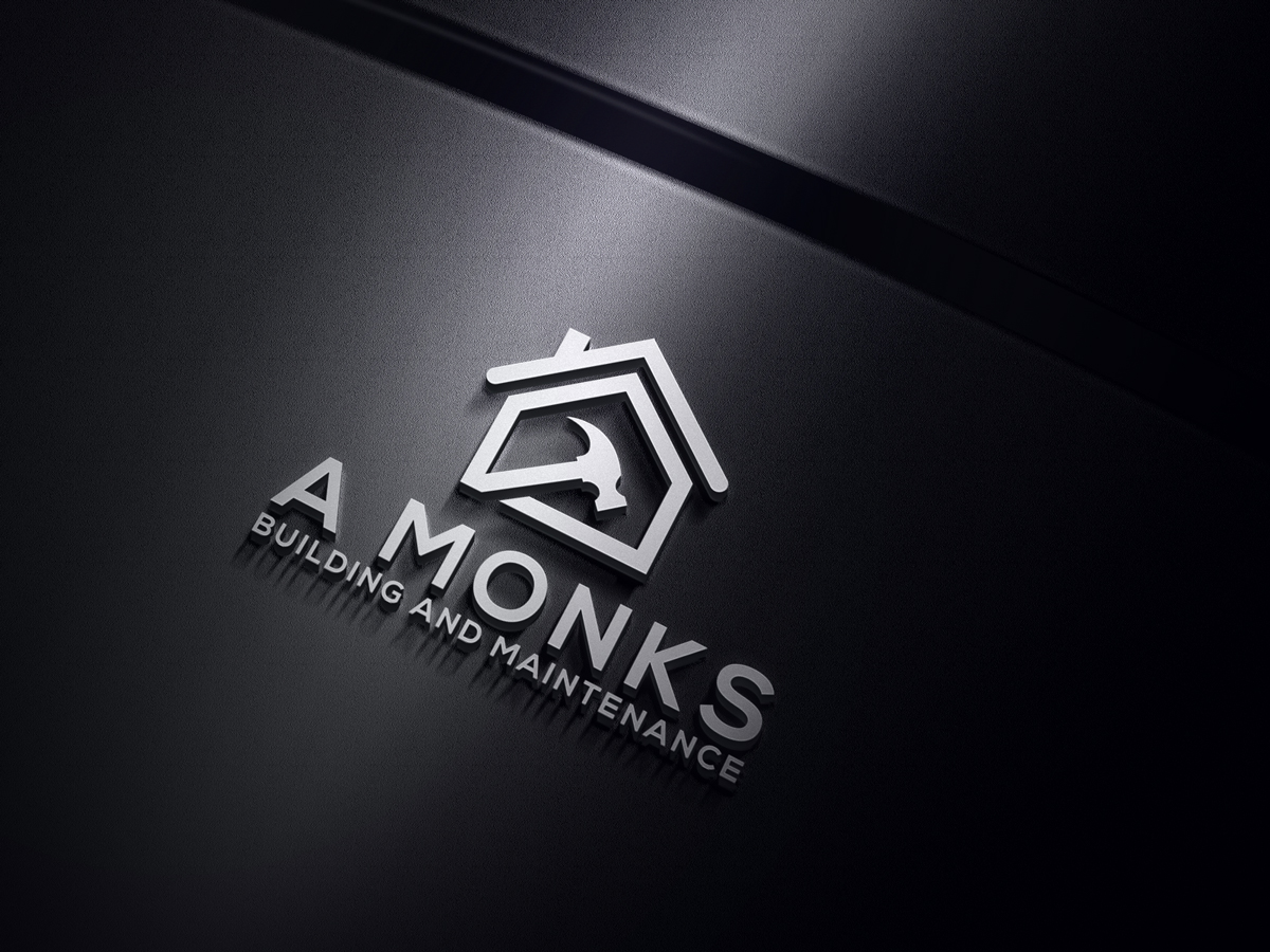 Logo-Design von ismail islam für A Monks Building and Maintenance  | Design #28972528