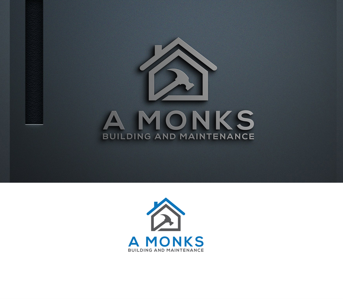 Design de Logo par ismail islam pour A Monks Building and Maintenance  | Design #28972529