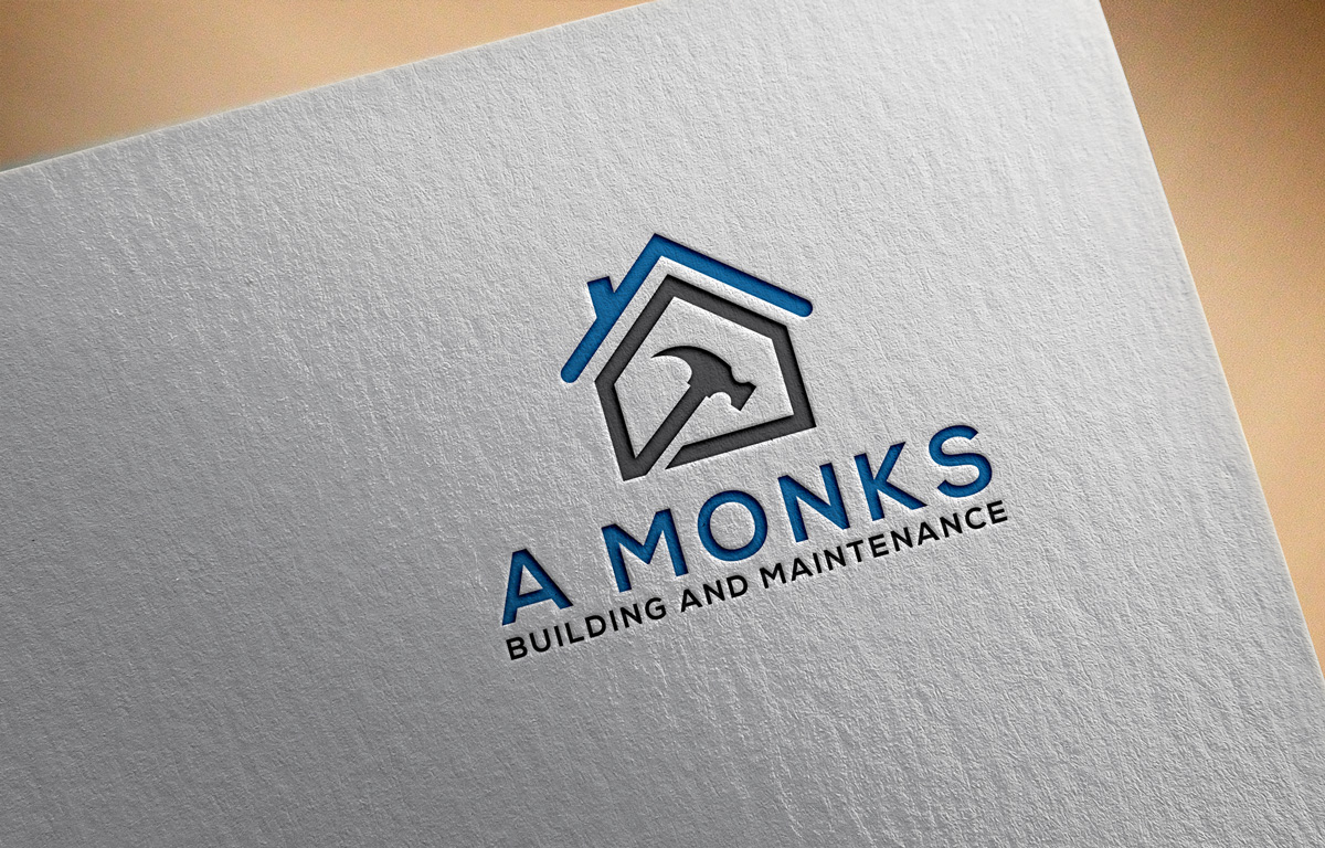 Logo-Design von ismail islam für A Monks Building and Maintenance  | Design #28972530