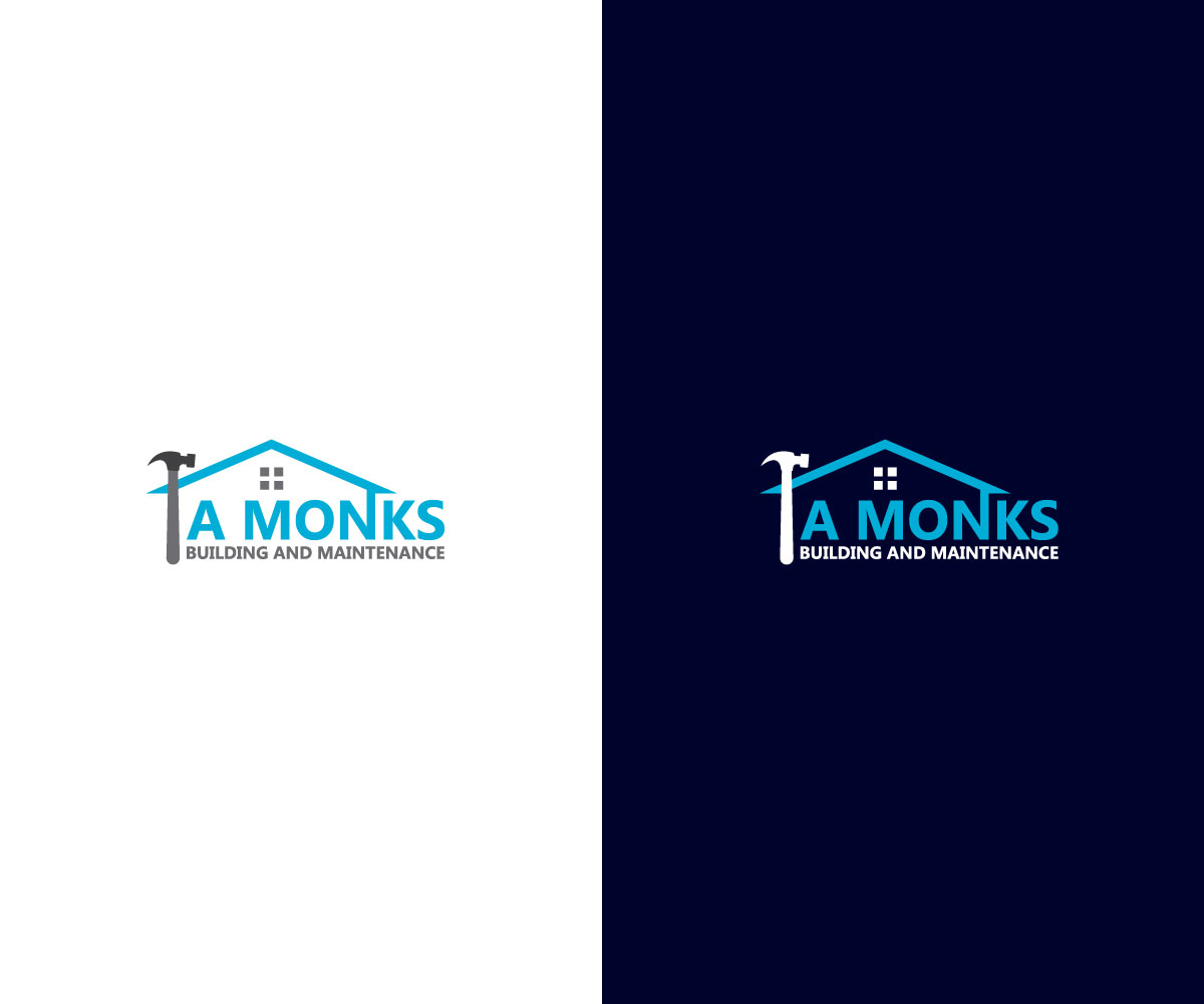 Logo-Design von Mi Design1 für A Monks Building and Maintenance  | Design #28972115