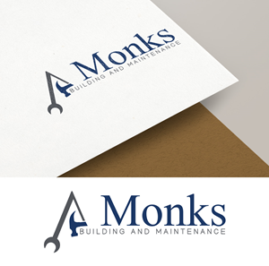 Logo-Design von we with für A Monks Building and Maintenance  | Design: #28977503