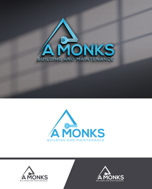 Logo-Design von NewtonGain für A Monks Building and Maintenance  | Design: #28973824