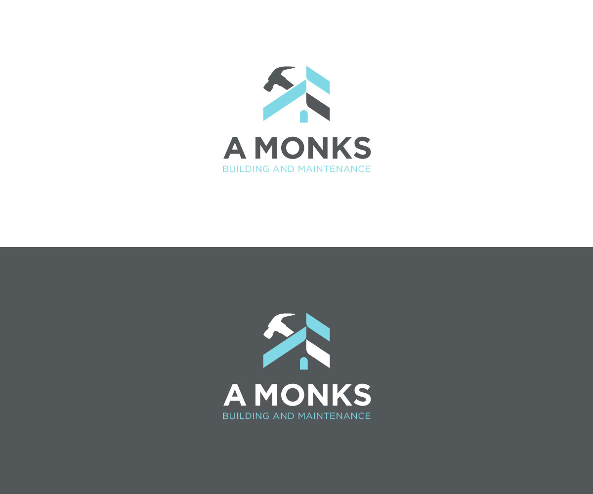 Logo Design by chris Ray for A Monks Building and Maintenance  | Design #28974035