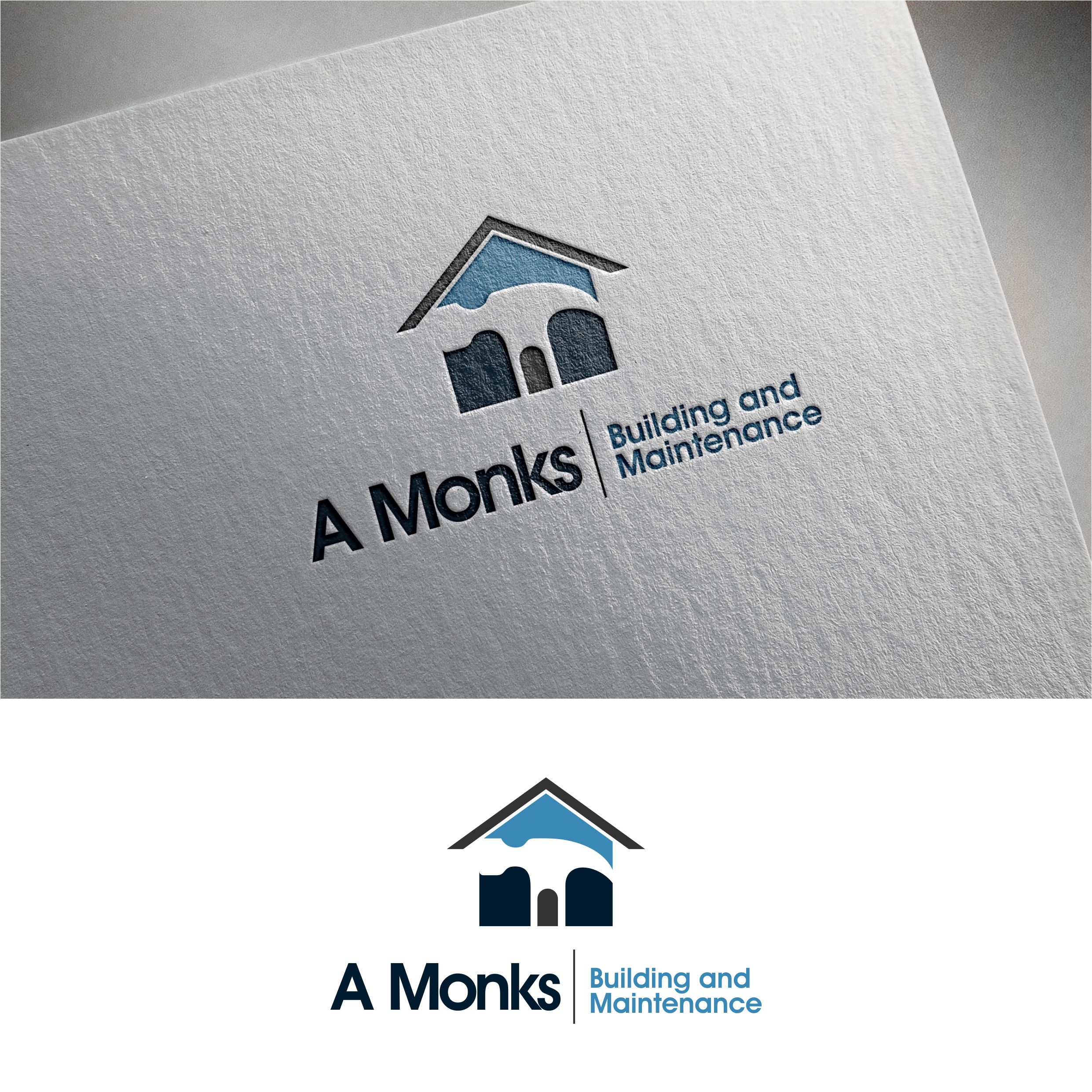Design de Logo par Jeferson HP pour A Monks Building and Maintenance  | Design #28975378