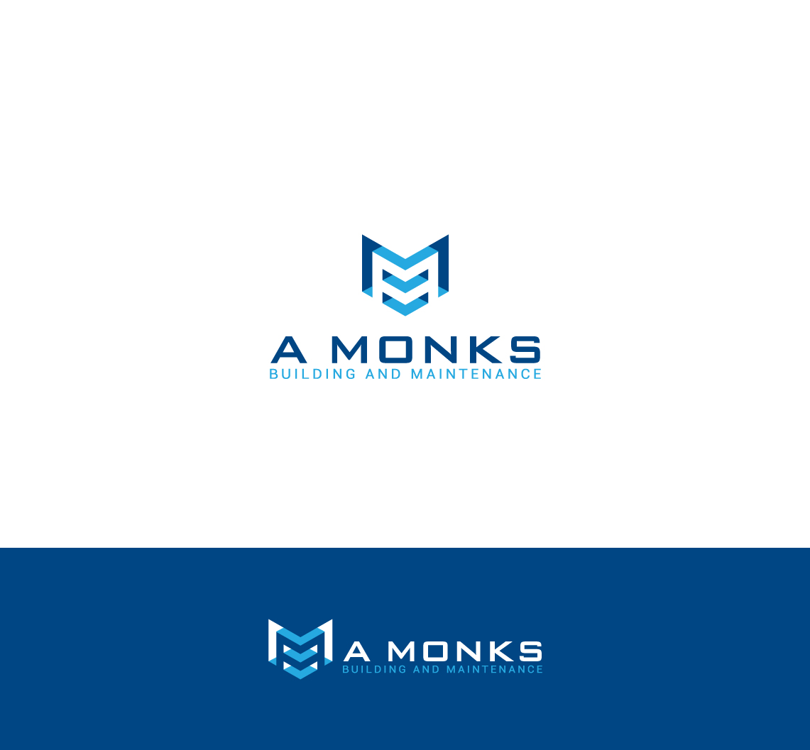 Logo-Design von arcoalex für A Monks Building and Maintenance  | Design #28973426