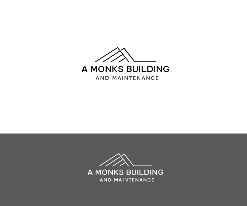 Logo Design by instudio for A Monks Building and Maintenance  | Design #28973188