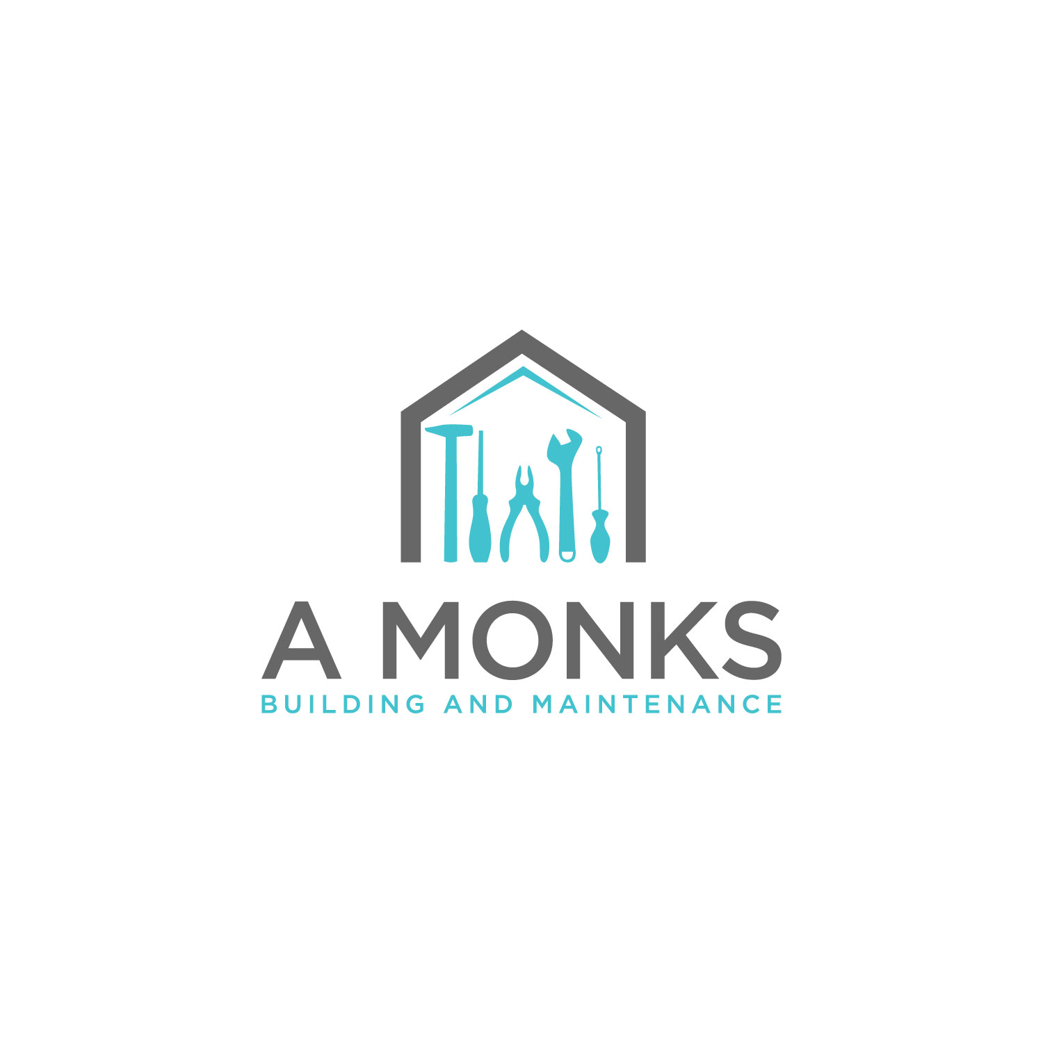 Logo-Design von LAXMI DESIGNHUB für A Monks Building and Maintenance  | Design #28973813