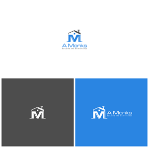 Logo-Design von 3Guys für A Monks Building and Maintenance  | Design: #28976253