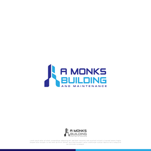 Logo-Design von webeezine für A Monks Building and Maintenance  | Design: #28976568